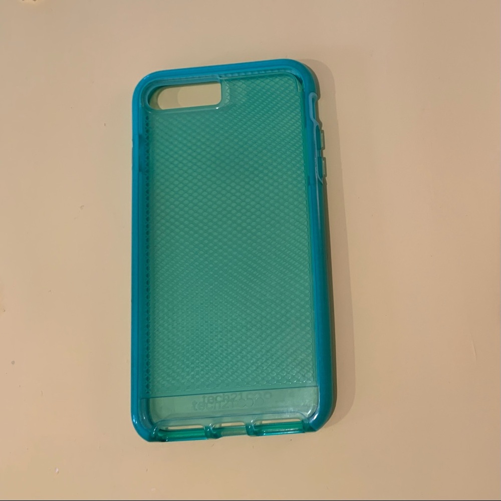 Protective Teal iPhone 7/8 Plus Case